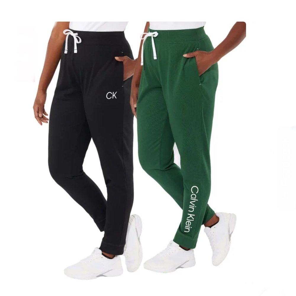 2pair Calvin Klein women’s joggers - Black and Green